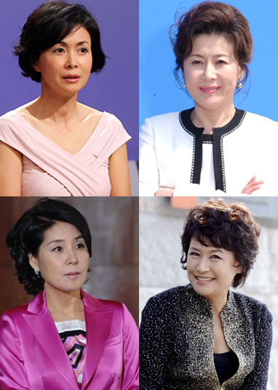 ↑금보라, 박정수, 박원숙, 양금석(왼쪽위부터 시계방향으로)