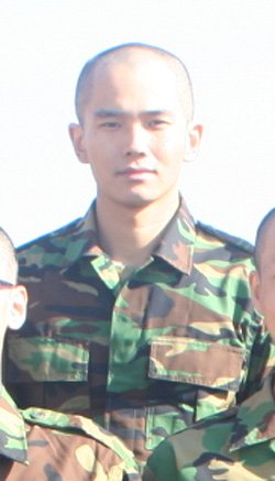 배우 온주완 <사진출처=공군 홈페이지>