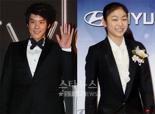 수영선수 박태환(ⓒ임성균 기자)과 피겨선수 김연아(ⓒ홍봉진 기자)