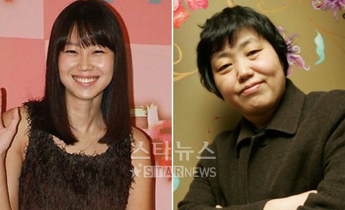 왼쪽부터 공효진, 임순례 감독
