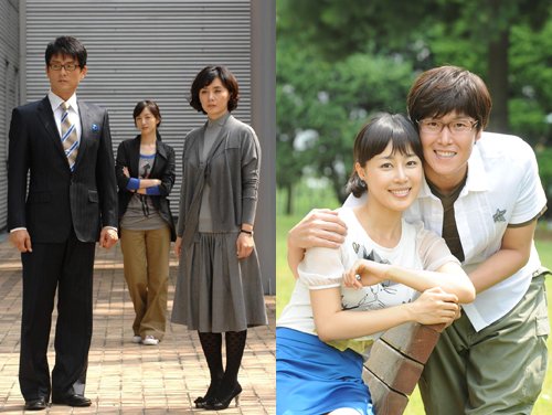 KBS 2TV '아내와 여자'(왼쪽)와 SBS '며느리와 며느님'
