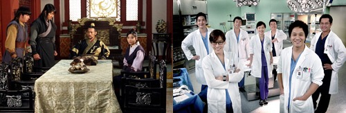 15일 오후 종영되는 KBS 2TV '바람의 나라'와 MBC '종합병원'시즌 2