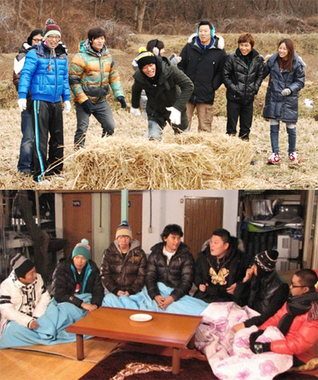 SBS '패밀리가 떴다'(위)와 KBS 2TV '1박 2일' <사진=SBS, KBS>