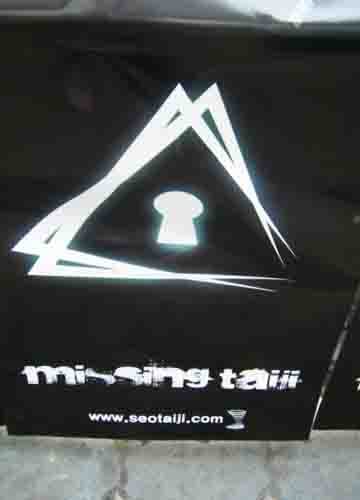 ↑'missing taiji' 포스터