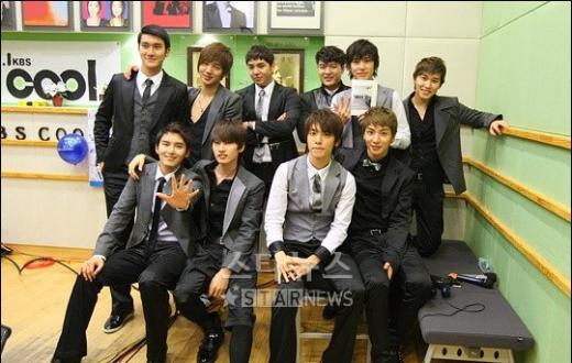 KBS 쿨FM '슈퍼주니어의 키스 더 라디오'에 출연한 슈퍼주니어 ⓒ이명근 기자