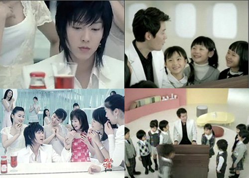 ↑ '미녀송'(左) '구몬송'(右)