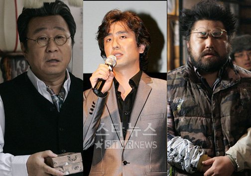 임하룡, 류승룡, 고창석(오른쪽) ⓒ 머니투데이 스타뉴스