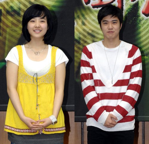 KBS '정글피쉬' 주연 박보영(왼쪽)과 장기범 <사진=KBS>