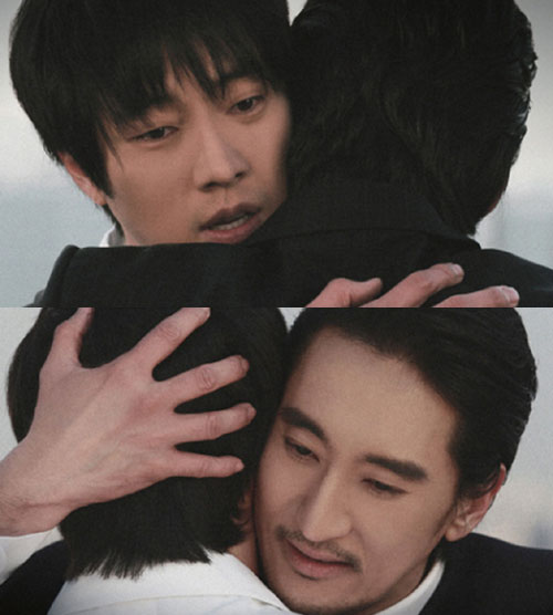 SBS 수목드라마 '카인과 아벨'의 소지섭(위)과 신현준 ⓒSBS