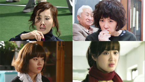 MBC '내조의 여왕'의 김남주, SBS '시티홀'의 김선아, MBC '2009외인구단'의 김민정, SBS '찬란한 유산'의 한효주 <사진=MBC, SBS, KBS>
