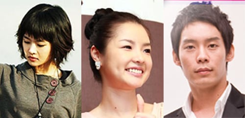 연예인 3세 스타 전보람, 이지현, 독고준(왼쪽부터)