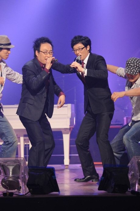 KBS 2TV '유희열의 스케치북'에 전격 출연한 박명수와 유재석 <사진제공=KBS>