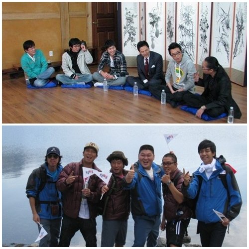KBS 2TV '해피선데이'의 '남자의 자격'(위)과 '1박 2일' ⓒ사진=KBS