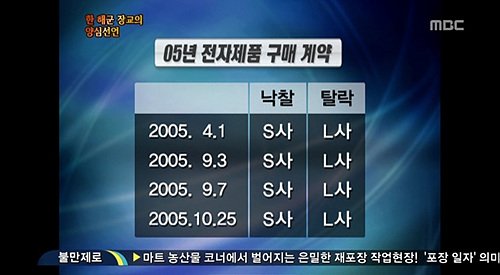 ↑수의계약 첨부서류로 포한된 두 업체의 견적서가 같은 필적으로 밝혀졌다. ⓒMBC
