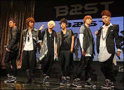 비스트의 윤두준,손동운,양요섭,이기광,장현승,용준형(왼쪽부터) ⓒ사진=유동일 기자 eddie@
