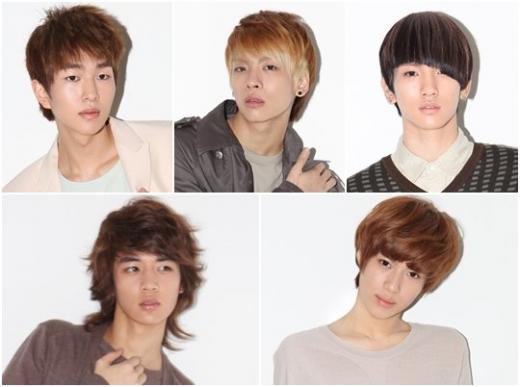 샤이니의 온유,종현,Key,태민,민호(왼쪽 위부터 시계방향으로) ⓒ사진=SM엔터테인먼트