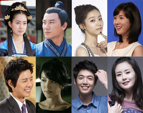 이요원-엄태웅, 박수진-이수경, 정경호-최정윤, 박해진-채정안(왼쪽 위부터 시계방향) <사진=KBS, MBC, SBS>