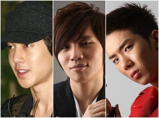 김현중, 케이윌, 조권(왼쪽부터) ⓒ머니투데이 스타뉴스