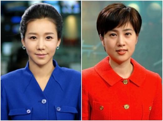 김미선 앵커(왼쪽)과 정애숙 앵커 ⓒ사진=YTN