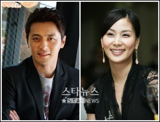 열애 중인 장동건(왼쪽)과 고소영 ⓒ머니투데이 스타뉴스