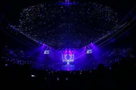 V6 첫 단독 내한공연장 ⓒ사진=SM엔터테인먼트