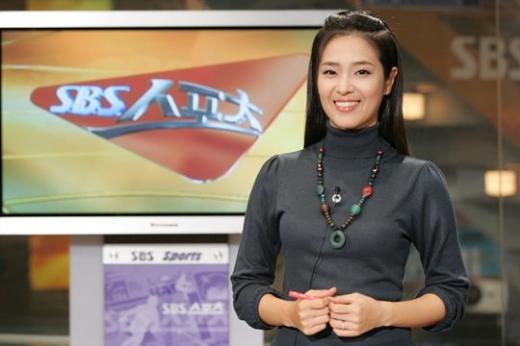 SBS '스포츠 투나잇' 진행을 맡은 박은경 아나운서 ⓒ사진=SBS