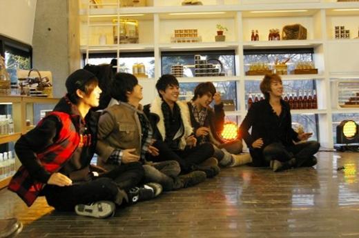 SBS '절친노트 2' 촬영 중인 SS501 ⓒ사진=SBS