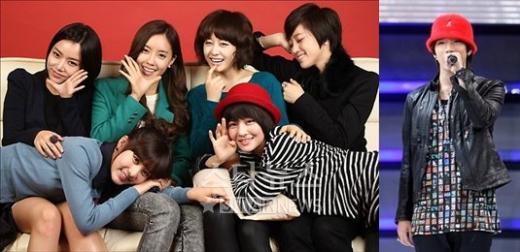 티아라(왼쪽)과 준수 ⓒ머니투데이 스타뉴스