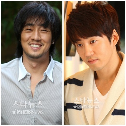MBC '로드넘버원' 주인공 소지섭(왼쪽)과 윤계상 ⓒ머니투데이 스타뉴스