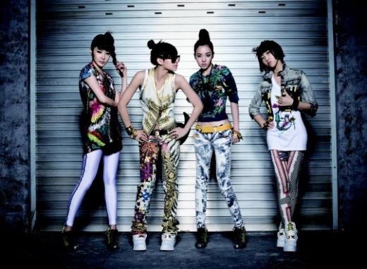 2NE1의 박봄,씨엘,산다라박,공민지(왼쪽부터) <사진제공=YG엔터테인먼트>