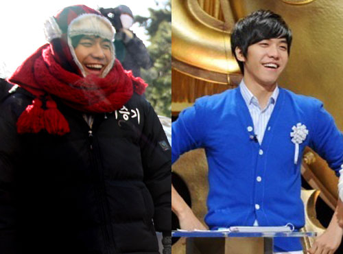 '1박2일'의 이승기(왼쪽)과 '강심장'의 이승기