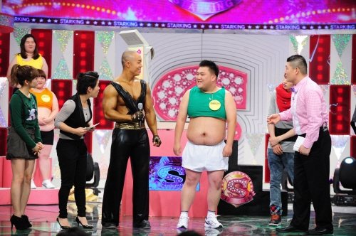 '스타킹'의 한 장면. 왼쪽에서 세 번째가 숀 리 <사진=SBS>