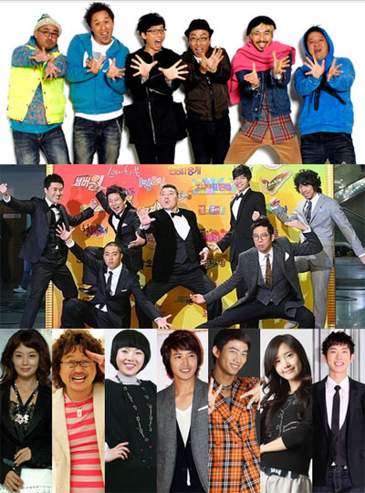 '무한도전', '1박2일', '패밀리가 떴다2'(위부터)