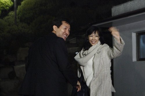 오세훈 서울시장과 부인 송현옥 교수 <사진제공=tvN>