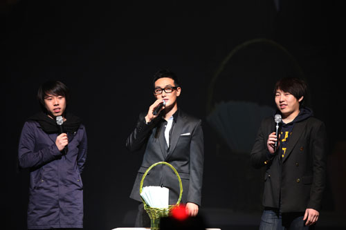 개그맨 양세찬(왼쪽), 강타, 이진호 <사진제공=SM엔터테인먼트>
