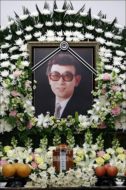 故박춘석 작곡가 영정 ⓒ사진=임성균 기자