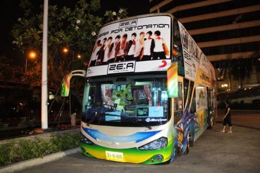 ZE:A 래핑카 ⓒ사진=스타제국