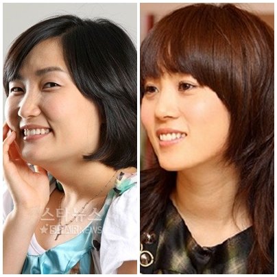 동반 화장품 모델로 나선 박경림(왼쪽)과 이수영 ⓒ이명근 기자 qwe123@