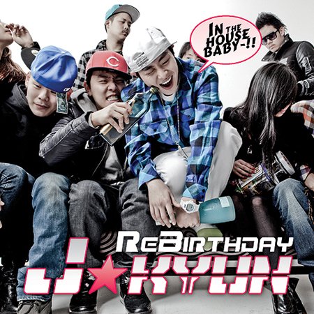 ↑11일 발표한 래퍼 제이켠(25, 본명 김정태)의 앨범 'Re Birthday' 재킷 사진