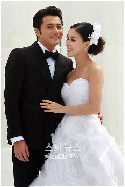 장동건과 고소영 ⓒ 임성균 기자