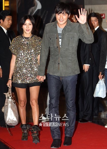 고소영과 장동건 ⓒ 홍봉진 기자