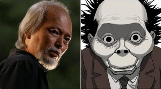 영화 '이끼'의 정재영과 웹튼 '이끼'의 천용덕 이장 <사진제공=이노기획>