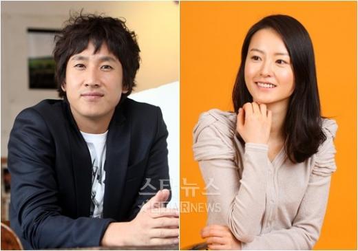 '옥희의 영화'의 이선균과 정유미 ⓒ머니투데이 스타뉴스