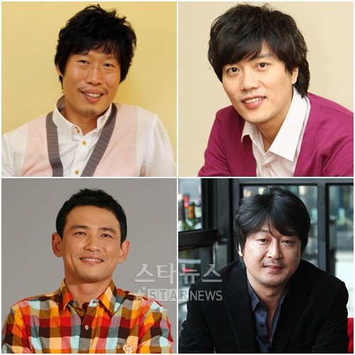 ↑ 왼쪽위에서부터 시계방향으로 유해진 박희순 김윤석 황정민 ⓒ머니투데이 스타뉴스