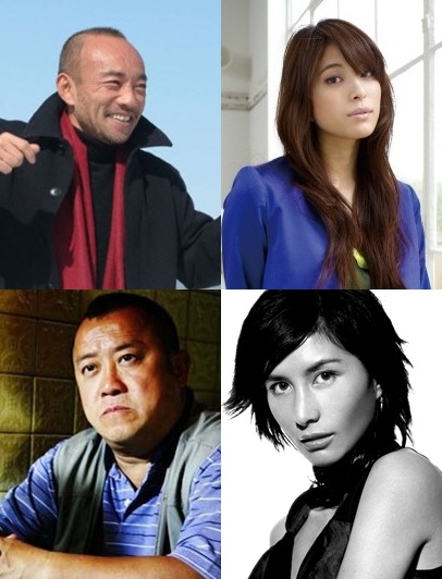 다케나카 나오토, 우헤하라 타카코, 조시 호, 증지위(왼쪽 위부터 시계방향)