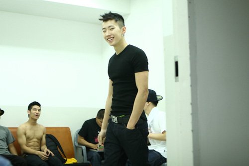 박재범 팬미팅 대기실 사진