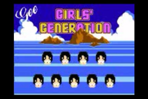 소녀시대 '지' 닌텐도 버전 영상
