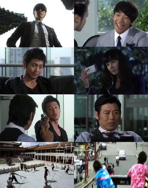 지난 29일 첫 방송된 KBS 2TV '도망자 Plan.B'의 장면들