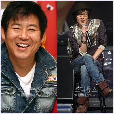 2일 오후 방송될 KBS 2TV '천하무적토요일' 천하무적 야구단에 특별출연하는 배우 성동일(왼쪽)과 가수 김종서