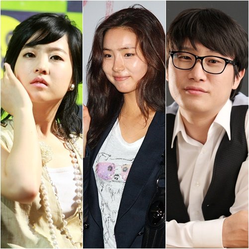왼쪽부터 박보영,신세경,송새벽
